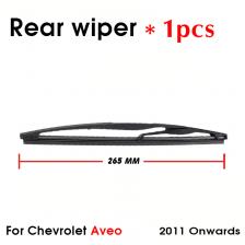 Щетка стеклоочистителя заднего стекла Лобовое стекло стеклоочистители автомобильные аксессуары для Chevrolet Aveo хэтчбек 265 мм 2011 года Щетка стеклоочистителя заднего стекла Лобовое стекло стеклоочистители автомобильные аксессуары для Chevrolet Aveo хэтчбек 265 мм 2011 года