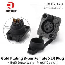 REAN 3-контактные XLR разъемы IP65 REAN 3-контактные XLR разъемы IP65