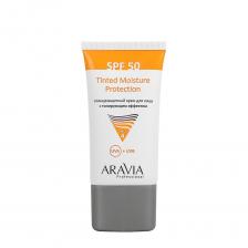 ARAVIA Professional Крем солнцезащитный для лица с тонирующим эффектом SPF 50 / Tinted Moisture Protection SPF 50 50 мл ARAVIA Professional Крем солнцезащитный для лица с тонирующим эффектом SPF 50 / Tinted Moisture Protection SPF 50 50 мл