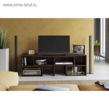 Тумба под ТВ «Клик Мебель. Агрия», 1400x352x400 мм, цвет венге Тумба под ТВ «Клик Мебель. Агрия», 1400x352x400 мм, цвет венге