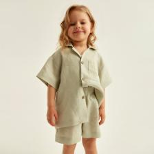 Костюм детский домашний (рубашка и шорты) SL HOME, размер 28 (86-92 см), светло-зелёный Костюм детский домашний (рубашка и шорты) SL HOME, размер 28 (86-92 см), светло-зелёный