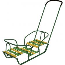 Санки-Двойняшки Ника детские Умка и Тимка СД Зеленый Санки-Двойняшки Ника детские Умка и Тимка СД Зеленый