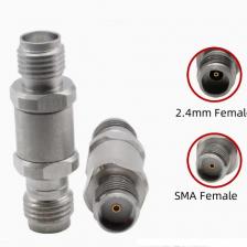 Переходник из нержавеющей стали 2,4 мм к SMA 18 ГГц 2,4 «папа» к SMA «мама» адаптеры миллиметровой волны Переходник из нержавеющей стали 2,4 мм к SMA 18 ГГц 2,4 «папа» к SMA «мама» адаптеры миллиметровой волны