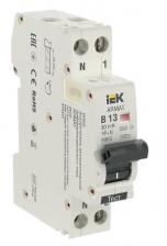 IEK ARMAT Автоматический выключатель дифференциального тока B06S 1P+NP B13 30мА тип A (18мм), AR-B06S-1N-B13A030 1 шт IEK ARMAT Автоматический выключатель дифференциального тока B06S 1P+NP B13 30мА тип A (18мм), AR-B06S-1N-B13A030 1 шт