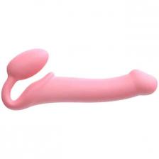 Гибкий страпон Strap-on-me Semi-Realistic L, розовый Гибкий страпон Strap-on-me Semi-Realistic L, розовый