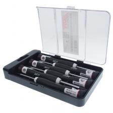 Набор отверток Набор прецизионных отверток JTC JTC-5527, 6 шт., T6, T7, T8, T9, T10, T15, длина 150 мм Набор отверток Набор прецизионных отверток JTC JTC-5527, 6 шт., T6, T7, T8, T9, T10, T15, длина 150 мм