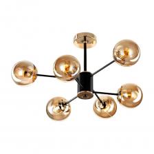 Представляем вам оригинальную люстру INLUX Stil IN10162, созданную специально для тех, кто ценит стиль и элегантность в интерьере. Эта модель идеально подойдёт для оформления помещений в стиле модерн или лофт, добавляя им особый шарм и изысканность. Корпус люстры выполнен из металла, сочетающего в себе чёрный цвет и золотые элементы, что придаёт ей неповторимый внешний вид. Плафоны имеют форму шара и изготовлены из прозрачного стекла светло-янтарного оттенка, создавая мягкое и приятное освещение. Для работы люстры используются лампы с цоколем Е27 и максимальной мощностью 60 Вт (лампы в комплект не входят, приобретаются отдельно). Это позволяет обеспечить достаточное освещение для помещений различной площади. Модель INLUX Stil IN10162 подходит для всех типов потолков, включая натяжные, и крепится с помощью специальной планки. Благодаря своей универсальности и стильному дизайну, эта люстра станет отличным выбором для современных гостиных, спален и кухонь. Если вы ищете качественное и стильное решение для освещения вашего дома, то INLUX Stil IN10162 — идеальный выбор. Она добавит вашему интерьеру элегантности и уюта, создавая приятную атмосферу в любом помещении. Представляем вам оригинальную люстру INLUX Stil IN10162, созданную специально для тех, кто ценит стиль и элегантность в интерьере. Эта модель идеально подойдёт для оформления помещений в стиле модерн или лофт, добавляя им особый шарм и изысканность. Корпус люстры выполнен из металла, сочетающего в себе чёрный цвет и золотые элементы, что придаёт ей неповторимый внешний вид. Плафоны имеют форму шара и изготовлены из прозрачного стекла светло-янтарного оттенка, создавая мягкое и приятное освещение. Для работы люстры используются лампы с цоколем Е27 и максимальной мощностью 60 Вт (лампы в комплект не входят, приобретаются отдельно). Это позволяет обеспечить достаточное освещение для помещений различной площади. Модель INLUX Stil IN10162 подходит для всех типов потолков, включая натяжные, и крепится с помощью специальной планки. Благодаря своей универсальности и стильному дизайну, эта люстра станет отличным выбором для современных гостиных, спален и кухонь. Если вы ищете качественное и стильное решение для освещения вашего дома, то INLUX Stil IN10162 — идеальный выбор. Она добавит вашему интерьеру элегантности и уюта, создавая приятную атмосферу в любом помещении.