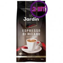 Кофе в зернах Jardin Espresso di Milano средняя обжарка, средняя обжарка, 2 уп., 250 г Кофе в зернах Jardin Espresso di Milano средняя обжарка, средняя обжарка, 2 уп., 250 г