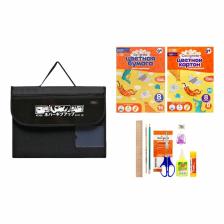 Подарочный набор 10 предметов «Аниме» в папке, молния вокруг Подарочный набор 10 предметов «Аниме» в папке, молния вокруг