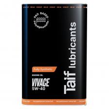 Синтетическое моторное масло Моторное синтетическое масло TAIF VIVACE, 5W-40, 4 л 211026 Синтетическое моторное масло Моторное синтетическое масло TAIF VIVACE, 5W-40, 4 л 211026