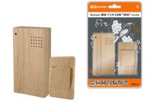 Tdm Звонок беспроводной на батарейках ЗББ-11/4-32М ЭКО (32 мелодии, кнопка IP30, 2х1,5В ААА) SQ1901-0022 1 шт Tdm Звонок беспроводной на батарейках ЗББ-11/4-32М ЭКО (32 мелодии, кнопка IP30, 2х1,5В ААА) SQ1901-0022 1 шт