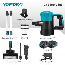 YOFIDRA Беспроводной Пылесос 30кПа для Makita 18В YOFIDRA Беспроводной Пылесос 30кПа для Makita 18В