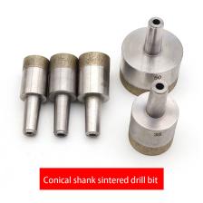 1 шт. алмазное песчаное сверло с конической ручкой, используемое для сверлильных станков для стеклокерами и камней диаметром 4 мм-50 мм 1 шт. алмазное песчаное сверло с конической ручкой, используемое для сверлильных станков для стеклокерами и камней диаметром 4 мм-50 мм