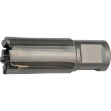 Корончатое сверло LENZ LZRTS-022 22x30 мм используется для сверления рельсов на железнодорожных путях, в ремонтных и строительных работах, а также в металлообрабатывающих производствах. Благодаря твердосплавным напайкам инструмент легко справляется с твёрдыми металлами и обеспечивает высокую скорость сверления при длительном ресурсе работы. Сверло оснащено хвостовиком Weldon 19 мм (3/4"), что делает его совместимым с большинством магнитных сверлильных станков.Преимущества:Твердосплавные напайки — высокая износостойкость, точность сверления, лёгкость обработки твёрдых материалов, включая рельсовую сталь.Оптимальные размеры — диаметр режущей части 22 мм и рабочая длина 30 мм позволяют выполнять точные и чистые отверстия в рельсах.Универсальный хвостовик Weldon 19 мм (3/4") — подходит для большинства магнитных станков, обеспечивая надёжную фиксацию сверла.Профессиональное качество инструмента от одного из ведущих производителей сверлильного оборудования. Корончатое сверло LENZ LZRTS-022 22x30 мм используется для сверления рельсов на железнодорожных путях, в ремонтных и строительных работах, а также в металлообрабатывающих производствах. Благодаря твердосплавным напайкам инструмент легко справляется с твёрдыми металлами и обеспечивает высокую скорость сверления при длительном ресурсе работы. Сверло оснащено хвостовиком Weldon 19 мм (3/4"), что делает его совместимым с большинством магнитных сверлильных станков.Преимущества:Твердосплавные напайки — высокая износостойкость, точность сверления, лёгкость обработки твёрдых материалов, включая рельсовую сталь.Оптимальные размеры — диаметр режущей части 22 мм и рабочая длина 30 мм позволяют выполнять точные и чистые отверстия в рельсах.Универсальный хвостовик Weldon 19 мм (3/4") — подходит для большинства магнитных станков, обеспечивая надёжную фиксацию сверла.Профессиональное качество инструмента от одного из ведущих производителей сверлильного оборудования.