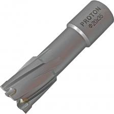 Сверло корончатое ТСТ PROTON предназначено для сверлильных станков на магнитной подошве. Применяется для сверления всех типов конструкционных сталей, в том числе нержавеющей и закаленной. Применяется для сверления отверстий в твердых сталях, таких как, Ст45, также для работы со сталью 09Г2С, Ст3, Hardox, Ст5, Ст45. Высокая скорость, минимальная вибрация и равномерность сверления достигается благодаря трехгранному расположению зубьев. Внимание, изображение товара может отличаться от реального! Верные параметры указаны в технических характеристиках товара. Сверло корончатое ТСТ PROTON предназначено для сверлильных станков на магнитной подошве. Применяется для сверления всех типов конструкционных сталей, в том числе нержавеющей и закаленной. Применяется для сверления отверстий в твердых сталях, таких как, Ст45, также для работы со сталью 09Г2С, Ст3, Hardox, Ст5, Ст45. Высокая скорость, минимальная вибрация и равномерность сверления достигается благодаря трехгранному расположению зубьев. Внимание, изображение товара может отличаться от реального! Верные параметры указаны в технических характеристиках товара.