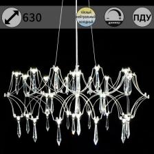 Подвесная люстра светодиодная хрустальная с пультом ILLUMICO IL0808-630HX-36 Ether Подвесная люстра светодиодная хрустальная с пультом ILLUMICO IL0808-630HX-36 Ether