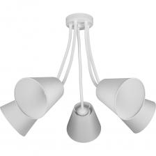 Потолочный светильник ЭкономСвет 10119/5WT WT представляет собой современное решение для освещения помещений. Он выполнен в белом цвете, что позволяет ему гармонично вписаться в любой интерьер. Светильник оснащен пятью плафонами под лампы с цоколем E27, что обеспечивает равномерное распределение света на площади до 11 квадратных метров. Возможность использования как ламп накаливания, так и светодиодных ламп делает его универсальным и экономичным в эксплуатации. Металлическая арматура с матовой поверхностью и текстильные плафоны создают элегантный внешний вид, а накладной тип крепления на планке обеспечивает простоту установки. Высота светильника составляет 50 см, а диаметр – 64 см, что делает его подходящим для помещений среднего размера. Светильник работает от стандартного напряжения 220В и имеет степень защиты IP20, что гарантирует безопасность использования в жилых помещениях. Потолочный светильник ЭкономСвет 10119/5WT WT представляет собой современное решение для освещения помещений. Он выполнен в белом цвете, что позволяет ему гармонично вписаться в любой интерьер. Светильник оснащен пятью плафонами под лампы с цоколем E27, что обеспечивает равномерное распределение света на площади до 11 квадратных метров. Возможность использования как ламп накаливания, так и светодиодных ламп делает его универсальным и экономичным в эксплуатации. Металлическая арматура с матовой поверхностью и текстильные плафоны создают элегантный внешний вид, а накладной тип крепления на планке обеспечивает простоту установки. Высота светильника составляет 50 см, а диаметр – 64 см, что делает его подходящим для помещений среднего размера. Светильник работает от стандартного напряжения 220В и имеет степень защиты IP20, что гарантирует безопасность использования в жилых помещениях.