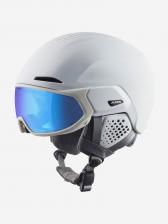 Горнолыжный шлем с визором Alpina Oro Qv Mips White Matt/Water Pink, Белый Горнолыжный шлем с визором Alpina Oro Qv Mips White Matt/Water Pink, Белый