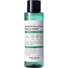 Кислотный очищающий тоник для проблемной кожи Some By Mi AHA-BHA-PHA 30 Days Miracle Toner Кислотный очищающий тоник для проблемной кожи Some By Mi AHA-BHA-PHA 30 Days Miracle Toner Кислотный очищающий тоник для проблемной кожи Some By Mi AHA-BHA-PHA 30 Days Miracle Toner Кислотный очищающий тоник для проблемной кожи Some By Mi AHA-BHA-PHA 30 Days Miracle Toner