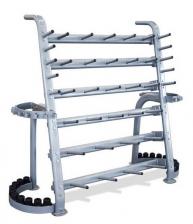 Стойка для хранения штанг для аэробики (бодипампов) Aerofit AFPBR112 Стойка для хранения штанг для аэробики (бодипампов) Aerofit AFPBR112