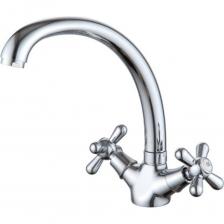 Двухзахватный смеситель, специально разработанный для использования на кухне. Имеет качественное хромированное покрытие корпуса, которое защитит сантехнику от воздействия агрессивных моющих средств и предупредит от появления разводов и пятен. Изготовлен из прочного и долговечного цинка по технологии литья под давлением, который обеспечивает надежность и стабильность работы смесителя в течение длительного времени. Предназначен для вертикального монтажа на мойке. Запорный механизм кран-букса I обеспечивает плавное регулирование напора и температуры воды. Рукоятка смесителя поворачивается на 180 градусов, позволяя легко настроить поток воды. Аэратор обогащает поток воды кислородом, создавая мягкую и комфортную струю без брызг. Смеситель сочетает в себе стильный дизайн и удобство использования, обеспечивая надежность и функциональность на протяжении длительного времени. Двухзахватный смеситель, специально разработанный для использования на кухне. Имеет качественное хромированное покрытие корпуса, которое защитит сантехнику от воздействия агрессивных моющих средств и предупредит от появления разводов и пятен. Изготовлен из прочного и долговечного цинка по технологии литья под давлением, который обеспечивает надежность и стабильность работы смесителя в течение длительного времени. Предназначен для вертикального монтажа на мойке. Запорный механизм кран-букса I обеспечивает плавное регулирование напора и температуры воды. Рукоятка смесителя поворачивается на 180 градусов, позволяя легко настроить поток воды. Аэратор обогащает поток воды кислородом, создавая мягкую и комфортную струю без брызг. Смеситель сочетает в себе стильный дизайн и удобство использования, обеспечивая надежность и функциональность на протяжении длительного времени.