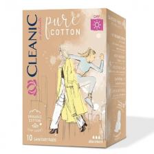 прокладки CLEANIC Pure Cotton Дневные 10шт прокладки CLEANIC Pure Cotton Дневные 10шт