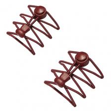 КРАСНАЯ ЖАРА Эластичные шнурки 100 см "Спортивный клуб" КРАСНАЯ ЖАРА Эластичные шнурки 100 см "Спортивный клуб"