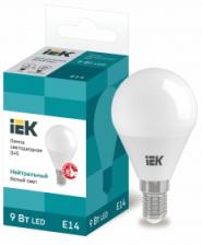 IEK Лампа LED G45 шар 9Вт 230В 4000К E14, LLE-G45-9-230-40-E14 1 шт IEK Лампа LED G45 шар 9Вт 230В 4000К E14, LLE-G45-9-230-40-E14 1 шт