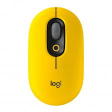 Беспроводная мышь Logitech POP, жёлтый-чёрный Беспроводная мышь Logitech POP, жёлтый-чёрный