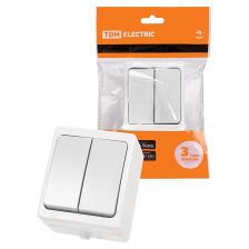 Tdm SQ1803-1002 Выключатель 2-кл. открытой установки IP54 10А 1 шт Tdm SQ1803-1002 Выключатель 2-кл. открытой установки IP54 10А 1 шт