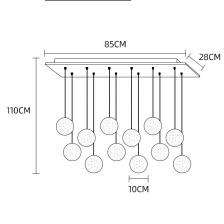 Подвесной Светильник Fresh More L12 Планка Подвесной Светильник Fresh More L12 Планка