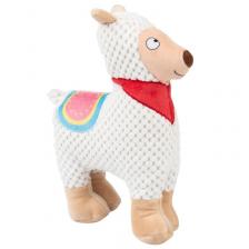 Mr.Kranch плюшевая игрушка "Лама" для собак, с пищалкой, белая - 20 см для всех возрастов породы мелкого размера Китай 1 уп. х 1 шт. х 0.152 кг Mr.Kranch плюшевая игрушка "Лама" для собак, с пищалкой, белая - 20 см для всех возрастов породы мелкого размера Китай 1 уп. х 1 шт. х 0.152 кг