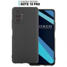 Матовый силиконовый чехол Rosco на Xiaomi Redmi Note 10 Pro (Сяоми Редми Ноут 10 Про), тонкий, черный Матовый силиконовый чехол Rosco на Xiaomi Redmi Note 10 Pro (Сяоми Редми Ноут 10 Про), тонкий, черный