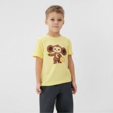 Футболка детская KAFTAN Чебурашка р. 28 (86-92 см) Футболка детская KAFTAN Чебурашка р. 28 (86-92 см)