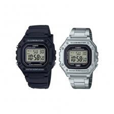 CASIO Цифровые кварцевые наручные часы с ремешком из смолы унисекс серый циферблат CASIO Цифровые кварцевые наручные часы с ремешком из смолы унисекс серый циферблат