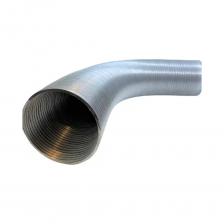 Semidec представляют собой полужесткие воздуховоды спирально-навивной конструкции, изготовленные из однослойного алюминия. Специальное шовное соединение обеспечивает высокую герметичность и отличную гибкость. Удобно и просто эксплуатировать. Монтируются на круглые и овальные соединительные элементы. Основная область применения – системы гражданской и промышленной вентиляции. Безопасность и прочность воздуховода Semidec была проверена в соответствии с действующим международным стандартом: стандарт NEN 13180 “Вентиляция для зданий / воздуховоды / размеры и механические требования для гибких воздуховодов”. Акустические, тепловые, противопожарные свойства гибких воздуховодов и потери давления в этом стандарте не рассматриваются. Воздуховод полугибкий Semidec соответствует всем требованиям по стандарту NEN 13180. Применение: Oбщеобменная вентиляция; системы с требованиями к особой механической прочности; воздушной смеси из пыли игазов не содержащих химически активных элементов; эксплуатация в условиях повышенных температур; удаление пара. Описание: диапазон температур: -30 °C до 250 °С, максимальная температура: 400°С, максимальное рабочее давление: макс. +3000 Па, максимальная скорость воздуха: макс. 30 м/с, минимальный радиус изгиба: мин. 1.0м x ?, стандартная длина: 3 метров, 100% перерабатываемые. Конструкция: спирально-навивной, количество слоев: 1, материал: алюминий, стандартный цвет: алюминий. Semidec представляют собой полужесткие воздуховоды спирально-навивной конструкции, изготовленные из однослойного алюминия. Специальное шовное соединение обеспечивает высокую герметичность и отличную гибкость. Удобно и просто эксплуатировать. Монтируются на круглые и овальные соединительные элементы. Основная область применения – системы гражданской и промышленной вентиляции. Безопасность и прочность воздуховода Semidec была проверена в соответствии с действующим международным стандартом: стандарт NEN 13180 “Вентиляция для зданий / воздуховоды / размеры и механические требования для гибких воздуховодов”. Акустические, тепловые, противопожарные свойства гибких воздуховодов и потери давления в этом стандарте не рассматриваются. Воздуховод полугибкий Semidec соответствует всем требованиям по стандарту NEN 13180. Применение: Oбщеобменная вентиляция; системы с требованиями к особой механической прочности; воздушной смеси из пыли игазов не содержащих химически активных элементов; эксплуатация в условиях повышенных температур; удаление пара. Описание: диапазон температур: -30 °C до 250 °С, максимальная температура: 400°С, максимальное рабочее давление: макс. +3000 Па, максимальная скорость воздуха: макс. 30 м/с, минимальный радиус изгиба: мин. 1.0м x ?, стандартная длина: 3 метров, 100% перерабатываемые. Конструкция: спирально-навивной, количество слоев: 1, материал: алюминий, стандартный цвет: алюминий.