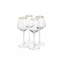 Набор бокалов для вина ULTIME BORD OR 4шт 380мл LUMINARC CRISTAL D'ARQUES P7630 Набор бокалов для вина ULTIME BORD OR 4шт 380мл LUMINARC CRISTAL D'ARQUES P7630