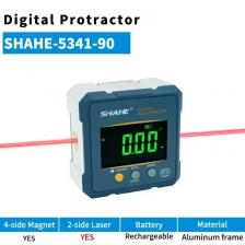 SHAHE цифровой угловой искатель 4-сторонний сильный магнитный угломер инклинометр с подсветкой уровень коробка с пилой торцовочный транспортир SHAHE цифровой угловой искатель 4-сторонний сильный магнитный угломер инклинометр с подсветкой уровень коробка с пилой торцовочный транспортир