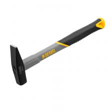 Слесарные молотки Молоток слесарный Denzel 10482, 200 г, кованый, фибергласовая рукоятка c TPR покрытием Слесарные молотки Молоток слесарный Denzel 10482, 200 г, кованый, фибергласовая рукоятка c TPR покрытием