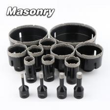 Паяные сухие сверла с резьбой M14, Вакуумные Паяные алмазные сверла для сухого сверления, пила для отверстий, инструменты для открывания отверстий из керамической плитки, гранита, мрамора Паяные сухие сверла с резьбой M14, Вакуумные Паяные алмазные сверла для сухого сверления, пила для отверстий, инструменты для открывания отверстий из керамической плитки, гранита, мрамора