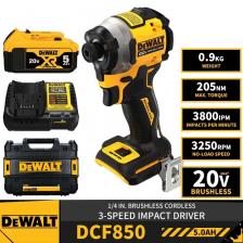 DEWALT DCF850 комплект в бесщеточный беспроводной 3-скоростной ударный драйвер 20 в литиевый инструмент Электрическая дрель нм с зарядным устройством DEWALT DCF850 комплект в бесщеточный беспроводной 3-скоростной ударный драйвер 20 в литиевый инструмент Электрическая дрель нм с зарядным устройством