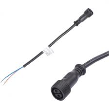 Провод 25 см для подключения прожекторов линейных 24V серии L52, L53 к блоку питания, разъем "мама" Uniel L52 линейные Wallwasher UCX-LD2/L52-0.25M DC24V BLACK Провод 25 см для подключения прожекторов линейных 24V серии L52, L53 к блоку питания, разъем "мама" Uniel L52 линейные Wallwasher UCX-LD2/L52-0.25M DC24V BLACK