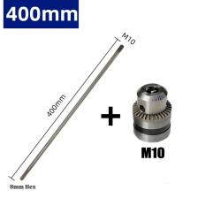 Удлинитель для сверл, патрон m10, удлинитель для Сверления Глубоких Отверстий, соединительный стержень, держатель для шестигранного удлинителя 300-600 мм, держатель для сверл, стержень Удлинитель для сверл, патрон m10, удлинитель для Сверления Глубоких Отверстий, соединительный стержень, держатель для шестигранного удлинителя 300-600 мм, держатель для сверл, стержень