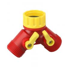 Поливочный распределитель Grinda GS-2 3/4" 8-426310_z01, двухканальный, с внутренней резьбой, ударопрочный пластик Поливочный распределитель Grinda GS-2 3/4" 8-426310_z01, двухканальный, с внутренней резьбой, ударопрочный пластик