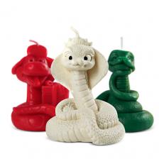 Свеча декоративная VENEW Свеча Змея интерьерная новогодняя набор Свеча декоративная VENEW Свеча Змея интерьерная новогодняя набор