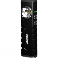 Светодиодный фонарь EPILSO EPF-310 – мощный, функциональный и надёжный инструмент для повседневного и профессионального использования. Корпус изготовлен из полиамида (PA) и алюминия, обеспечивая прочность и устойчивость к повреждениям. Компактные размеры и вес 210 г делают фонарь удобным для переноски. Металлическая клипса и поворотный крючок расширяют варианты крепления. Освещение: Головной светодиод 5Вт LED – мощный луч для дальнего освещения. Боковой светодиод LUMINUS SST20 10Вт 95CRI – мягкий рассеянный свет с высокой цветопередачей. Оба светодиода поддерживают плавную регулировку яркости. Дополнительно есть красный лазер для указания целей. Аккумулятор: 2000 мАч, 3.7В – длительная работа. USB Type-C для быстрой зарядки (~3 часа при 5В 1А). Функция Power Bank (USB-выход). 4 индикатора заряда. Защита: IP66 – устойчивость к пыли и влаге. Неодимовый магнит на корпусе позволяет крепить фонарь к металлическим поверхностям. EPF-310 – универсальный помощник в любых условиях. Светодиодный фонарь EPILSO EPF-310 – мощный, функциональный и надёжный инструмент для повседневного и профессионального использования. Корпус изготовлен из полиамида (PA) и алюминия, обеспечивая прочность и устойчивость к повреждениям. Компактные размеры и вес 210 г делают фонарь удобным для переноски. Металлическая клипса и поворотный крючок расширяют варианты крепления. Освещение: Головной светодиод 5Вт LED – мощный луч для дальнего освещения. Боковой светодиод LUMINUS SST20 10Вт 95CRI – мягкий рассеянный свет с высокой цветопередачей. Оба светодиода поддерживают плавную регулировку яркости. Дополнительно есть красный лазер для указания целей. Аккумулятор: 2000 мАч, 3.7В – длительная работа. USB Type-C для быстрой зарядки (~3 часа при 5В 1А). Функция Power Bank (USB-выход). 4 индикатора заряда. Защита: IP66 – устойчивость к пыли и влаге. Неодимовый магнит на корпусе позволяет крепить фонарь к металлическим поверхностям. EPF-310 – универсальный помощник в любых условиях.