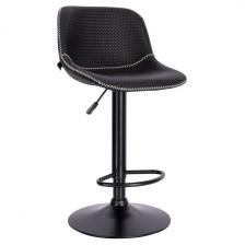 Барный стул Everprof Smile Black Экокожа Черный Барный стул Everprof Smile Black Экокожа Черный