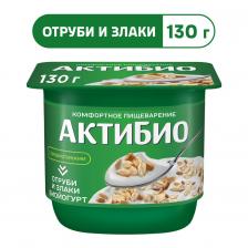 Био йогурт АКТИБИО Blactis с бифидобактериями отруби злаки 2.9% 130г Био йогурт АКТИБИО Blactis с бифидобактериями отруби злаки 2.9% 130г