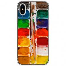 Силиконовый чехол на Apple iPhone X (10) / Айфон Икс (Десять) "Акварель" Силиконовый чехол на Apple iPhone X (10) / Айфон Икс (Десять) "Акварель"