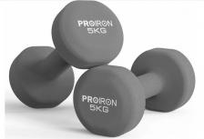 Гантели неопреновые 2шт по 5кг PROIRON Г2050НЕО Гантели неопреновые 2шт по 5кг PROIRON Г2050НЕО